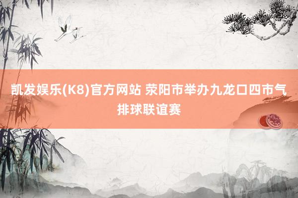 凯发娱乐(K8)官方网站 荥阳市举办九龙口四市气排球联谊赛