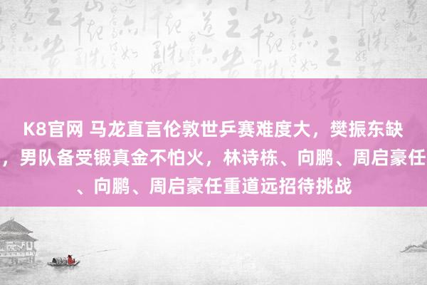 K8官网 马龙直言伦敦世乒赛难度大，樊振东缺席、王楚钦带伤，男队备受锻真金不怕火，林诗栋、向鹏、周启豪任重道远招待挑战